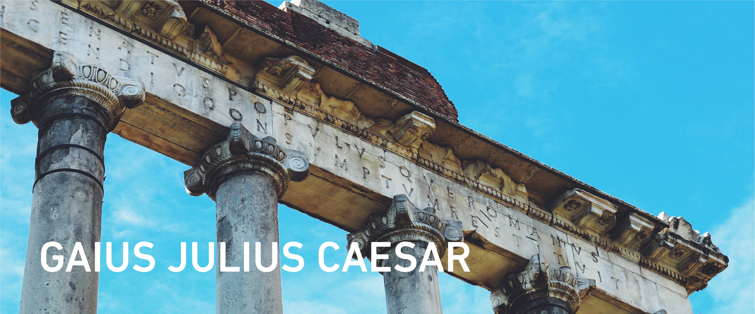 GAIUS JULIUS CAESAR